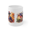 Ceramic Mug — Haitian General with Flag Coffee Cup (11oz, 15oz)